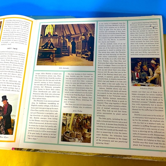 DOCTOR DOLITTLE VTG 1967 ORIGINAL MOTION PICTURE SOUNDTRACK VINYL RECORD & BOOK - Picture 16 of 16